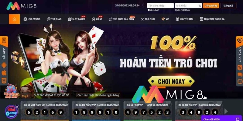 Giới thiệu Mig8 với sứ mệnh mang đến thị trường cá cược 1 thế giới game đồ sộ