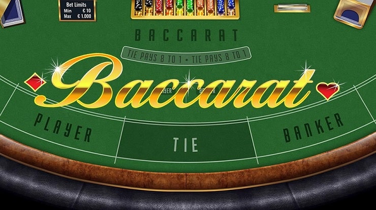 Luật chơi baccarat đơn giản