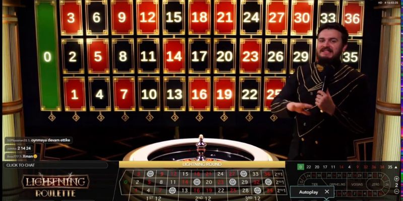 Chia sẻ kinh nghiệm chơi game Lightning Roulette luôn thắng